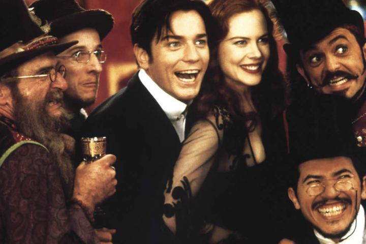 Christian, Satine and the Bohemians.