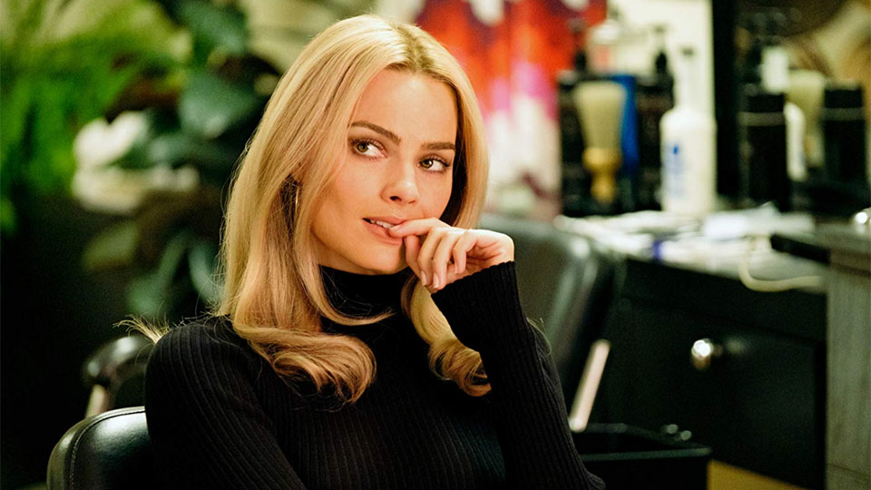 Margot Robbie as Sharon Tate.