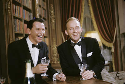 Sinatra and Crosby in a scene from High Society.