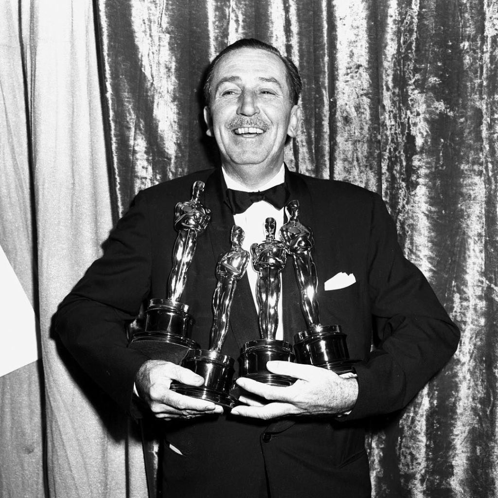 Walt Disney at the Academy Awards.